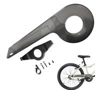 Bike Chain Guard Fit for 32-36 Teeth Universal Bicycle Chain Guard Kids Sturdy Bike Cover for Accessories Transparent Black