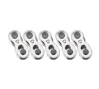 Bike Chain Link, Fydun Bike Chain Joint, Bicycle Chain Connector Links 5 Pairs Heavy Duty Bike Quick Release Chain Mater Link Magic Joint Connector(8 speed (Universal for 6 7 8 speed))