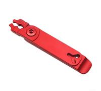 Bike Chain Link Plier MTB Quick Removal Install Tool(Red) | Sturdy aluminum alloy construction, lightweight 37g frame, rust resistant, for frequent repairs, black or red