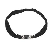 Bike Chain Lock 5 Digit Combination Heavy Duty Anti Theft Chain Lock with Resettable Keyless Security for Outdoor Cycling Manganese Steel Zinc Alloy Fabric Sleeve