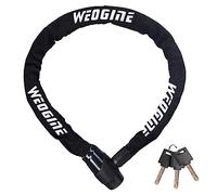 Bike Chain Lock, Heavy Duty Anti-Theft Bicycle Chain Lock, 2.72 Ft Security Bike Locks with 3 Keys, Waterproof Lock Chain for Bike, Bicycle, Scooter, Motorcycle, Door, Gate, Fence