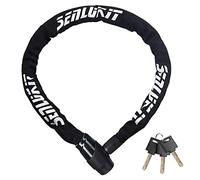 Bike Chain Lock, Heavy Duty Anti-Theft Bicycle Chain Lock, 2.72 Ft Security Bike Locks with 3 Keys, Waterproof Lock Chain for Bike, Bicycle, Scooter, Motorcycle, Door, Gate, Fence