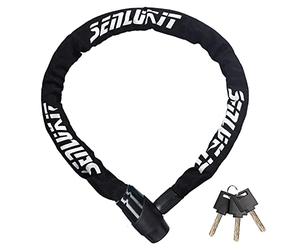 Bike Chain Lock, Heavy Duty Anti-Theft Bicycle Chain Lock, 2.72 Ft Security Bike Locks with 3 Keys, Waterproof Lock Chain for Bike, Bicycle, Scooter, Motorcycle, Door, Gate, Fence