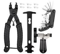 Bike Chain Repair Tool Kit, 16 in 1 Multi-Function Bicycle Repair Tool Kit, Bike Link Pliers, Chain Cutter Checker, Bicycle Missing Links for Sports Bike