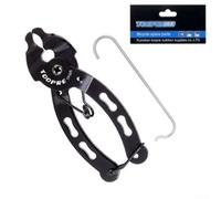Bike Chain Tool, Steel for Quick Release Link Pliers for Bike | Maintenance and Repair, Compact Two-Way Buckle Design with Hook for Cycling Enthusiasts, 92mm Length