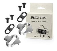 Bike Cleat for SPD Pedals Cleat Single Release Multi Release Cleats fit all MTB SPD pedals except PD M858 anti-slip Compatible with shimano Indoor Cycling Mountain Bike Pedals