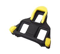 Bike Cleats Compatible with Shimano, Cycling Pedals Cleat for SPD SL Cleats 6 Degree Float - Indoor Outdoor Road Bicycle Cleat Set, Yellow