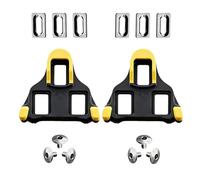 Bike Cleats Compatible with Shimano SPD SL Pedals/Sm-Sh10 Sh11 Sh12, Anti-Slip SPD Cleats for Cycling Shoes, 6° Float Bike Bicycle Cleat Set for Road Bike, Indoor Cycling