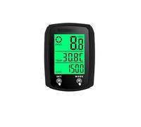 Bike Computer Bicycle Computer Wired Cycling Odometer Bike Accessories Bike Speedometer(BLACK)