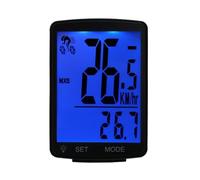Bike Computer Bicycle Computer Wireless Bike Speedometer Odometer Cycling Bike Speedometer(Blue)