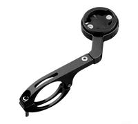 Bike Computer Extension Mount Bracket for Garmin | Aluminum Alloy L-Shape Design, Dual-Screw Stability, Fits 31.8mm Handlebars