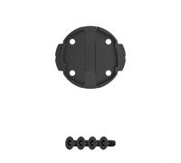 Bike Computer Mount Adapter Insert, Aluminium Alloy Fixed Base, Lightweight Design for iGPSPORT BiNavi Models, Secure Attachment, Easy Installation, Black