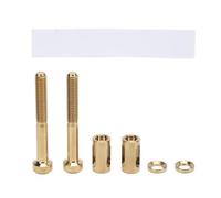 Bike Computer Mount Extender Fixing Screw Lightweight Aerospace Grade Ti Alloy Universal Anti Slip Design for Road Mountain Biking Accessories Includes 2 Screws 2 Nuts 2 Washers 1