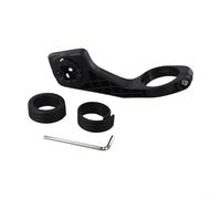 Bike Computer Mount for Garmin Edge & for iGPSPORT GPS, Bicycle Handlebar Holder Bracket with 25.4mm/31.8mm Clamp, ABS Cycling Accessories, Black