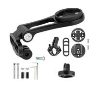 Bike Computer Mount for Garmin For Bryton For Cateye, Aluminium Alloy with Light Stand and Connectors (A Kit)