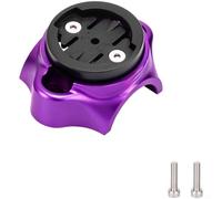 Bike Computer Mount for Neo Dual Bolt Head Tube | Saves handlebar space, comfortable riding, clean cockpit, installs on head tube, neat setup(Purple)