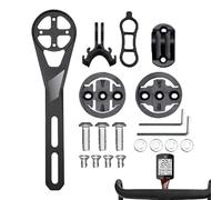 Bike Computer Mount | Hollow Metal Holder for Cycling Computer | Space Backup Mounting for Daily Life, Travelling, Extension Holder for Travel