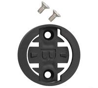 Bike Computer Mount Insert Kit for Garmin For Wahoo For Bryton Stopwatch Mount Applications with ABS Plastic Housing and Dual Screw Setup (B)