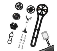 Bike Computer Mount - Nylon, GPS Action Camera Holder Secure Handlebar Fit | Stable Video Recording Bicycle Odometer Bracket For Mountain Biking, Outdoor Adventure, Light Mounting