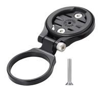 Bike Computer Mount, Stem Mount, Headset Spacer Mount, Bike GPS Extension Mount, Aluminum Alloy, Black, Compatible with Edge Series