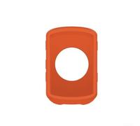 Bike computer silicone protective cover for Garmin Edge 540 840, includes tempered screen protector to safeguard cycling device (C)