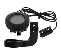 Bike Computer Speedometer for Mountain Bikes, Black Plastic | Universal Fit for Flat Handlebars, Real-time Ride Metrics, Long-distance Cycling and Leisure Use