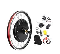 Bike Conversion Kit 1000W Electric, 48V 420Rpm 20" Front Wheel E-Hub Motor With 3 Speed Controller, Throttle Grip, Lcd Display For Road Bike