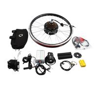 Bike Conversion Kit 20 Inch Front/Rear Wheel E-, Electric Drive Motor Wheel With 30A Controller & Led Display & Waterproof Wiring For Most Bicycles