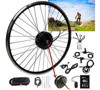 Bike Conversion Kit 48V 250W 500W Electric, E-Motor, Bicycle Hub, 20 24 26 27.5 28 29 Inch 700C Electric Front Wheel,250W-24In