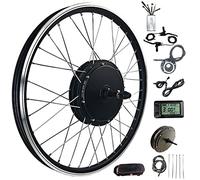 Bike Conversion Kit Electric, 36V 48V 500W 1000W 1500W Rear Drive Brushless Gearless Motor, 20 24 26 27.5 28 29 Inch 700C Rear Wheel,48V500W-29In
