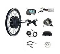 Bike Conversion Kit Electric Bicycle, Electric Bicycle Motor 48V 250W Front Hub Motor Multiple Wheel Sizes(Front 250W Lcd11,16)