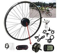 Bike Conversion Kit Electric Suitable For Mountain Bikes 24V 36V 48V 250W 350W 500W Rear Drive Rotary Motor Sets 20 24 26 27.5 28 29 Inch 700C Rear Wheel,36V350W-27.5In