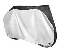 Bike Cover Bike Bicycle Protective Cover S-XL Size Multipurpose Rain Snow Dust All Weather Protector Covers Waterproof Garage(Silver,M)