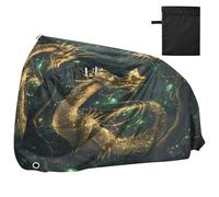 Bike Cover Waterproof Outdoor Bicycle Moped Rain Covers Heavy Duty Windproof Sun Protection for Mountain Road Bike The Golden Dragon