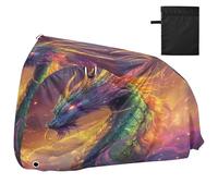 Bike Cover Waterproof Outdoor Bicycle Moped Rain Covers Heavy Duty Windproof Sun Protection for Mountain Road Bike Dreamy Dragon