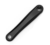 Bike Crank Arm 170mm Single Speed Crankset Aluminum Alloy Left Leg Crank Bike Parts Replacement Accessory for Mountain Bike Road Bike (Rhombus Hole)