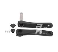 Bike Crank Arm Set, Direct Mounted Crank, Aluminium 170mm Crank Arm Length for GXP Hollow Left Right Arm, CNC Machined Bicycle Crankset with Standard Hole Position, Lightweight Dur