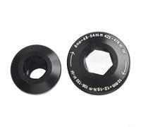 Bike Crank Bolt M15 For SRAM for gxp, Aluminum Alloy Self Extracting Screw | for Black Finish For X7 for x9 X0 for xx1 Road Mountain Bikes, Quality Replacement Part For Cycling Maintenance And Repair
