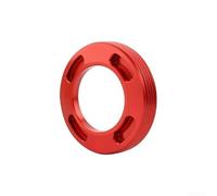 Bike Crank Puller for SRAM for dub Systems Aluminum Alloy Bottom Bracket Tool with Crank Cap for Easy Repair Silver(B-Red)