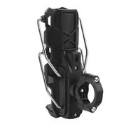 Bike Cup Holder - Bike Water Bottle Holder | Hidden Tracker Storage | Motorbike Handlebar Bottle Cage | ABS Bicycle Drink Cage | Adjustable Motorcycle Water With Screw Tool For 200g Container