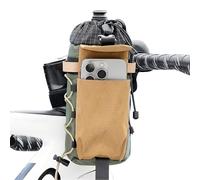 Bike Cup Holder | Handlebar Storage Bag - Wide Opening Versatile Drawstring For Road, Mountain & Electric Cycling | This Alternative To EA Bottle Holder