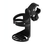 Bike Cup Holder, Large Caliber Designed Universal Stroller Drink Cup Holder 360 Degrees Rotation Water Bottle Cage for Bikes, Baby Pushchairs, Wheelchair, Rollator, Mobility Scooter