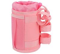 Bike Cup Holder, Water Bottle Holder Handlebar for Bike with Mesh Pockets, Universal Fabric Bicycle Water Bottle Drink Cup Cage for Cruiser Bikes, Scooter, Mountain MTB, Stroller, Wheelchair, Boat