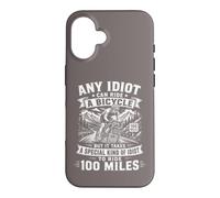 Bike Cyclist Any Idiot Can Ride A Bicycle Funny Case for iPhone 16