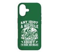 Bike Cyclist Any Idiot Can Ride A Bicycle Funny Case for iPhone 17
