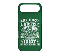 Bike Cyclist Any Idiot Can Ride A Bicycle Funny Case for iPhone Air