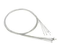 Bike Derailleur Cable Shift Cable High Quality Galvanized Steel Inner Shift Cable For Smooth Speed Control Mountain Road Folding Bikes Silver 2m 10pcs
