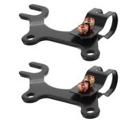 Bike Disc Brake Adapter Bracket, Metal Retrofit Mount for Standard Bicycles | Fit for Small Bikes, Supports Mountain Biking and Commuting, Black Finish, Home Mechanic Installation