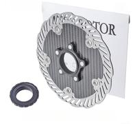 Bike Disc Brake, Carbon Fiber And Stainless Steel for rotor, | Ultra-Light With Heat Dissipation, Six-Bolt Or Center Lock, For Road Bike And for Mountain Bike, 140mm Or 160mm