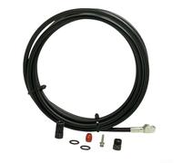 Bike Disc Brake Hydraulic Hose Kit, Stainless Steel 2m Oil Line for Sram RED 22 for FORCE 22 FORCE1, ABS Fittings with Banjo Bolt for Road MTB Cycling Maintenance and Upgrade